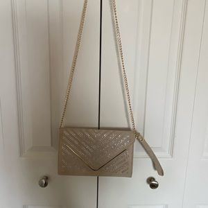 Aldo Clutch with chain and wristlet